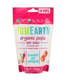 YumEarth Organic Hot Chili Pops - Chili Mango Mambo 14 Pops (3 oz) | Spicy & Delicious Treat - Buy Online on GoSupps.com