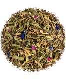 Organic Mint Lemongrass Herbal Tea - Loose Leaf Peppermint Blend with Spices - 200g Pack - Buy Online on GoSupps.com