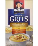 Quaker Instant Grits Cheese Lovers Variety Pack - 12 Packets - Buy Online on GoSupps.com