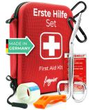 First Aid Set for Outdoor Adventures - Includes DIN 13167 Burncare & Emergency Pipe | Perfect for Hiking Biking & Travel - Buy Online on GoSupps.com