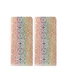 SKL Home Rhapsody 2 Pc Multicolored Hand Towel Set - Buy Online on GoSupps.com