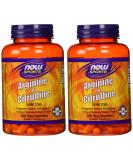 Arginine & Citrulline 500/250mg - 120 Capsules (2 Pack) - 240 Total Capsules - Buy Online on GoSupps.com
