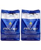 Inkospor Active Proteinshake Pro 80 Bags Double Pack (2 x 500g) Raspberry Yoghurt - High-Protein Nutrition for Fitness | International Shipping Available - Buy Online on GoSupps.com