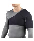OTC Neoprene Shoulder Support Brace - Large Black | Post-Surgical Protector | International Shipping Available - Buy Online on GoSupps.com