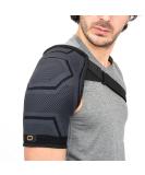Copper Compression Shoulder Brace | PowerKnit Technology for Shoulder Pain Relief | Support Brace for Men & Women with Rotator Cuff Injuries - Large/XL - Buy Online on GoSupps.com