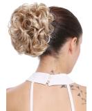 WIG ME UP Q0147-27T613 Hairpiece Bun - Voluminous Blonde Mix Braid Curls with Butterfly Clip for International Shipping - Buy Online on GoSupps.com