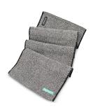 FACESOFT New Charcoal Infused Sweat Towel Detox Your Workout Super Soft and Absorbent - Eco-Friendly 38x10 inches - Buy Online on GoSupps.com