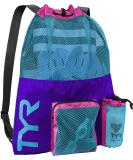TYR Big Mesh Mummy Backpack For Wet Swimming Gym and Workout Gear - Buy Online on GoSupps.com