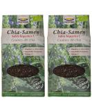 Govinda Chia Seeds - Gluten Free | Pack of 2 (2 x 200g) | Healthy Superfood for International Shipping - Buy Online on GoSupps.com