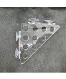 Coral Frag Rack ***NEW 10 HOLE ACRYLIC CORNER FRAG RACK*** zoa sps coral frag plugs. (Crystal Clear) - Buy Online on GoSupps.com