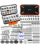 PLUSINNO 264/397pcs Fishing Accessories Kit, Organized Fishing Tackle Box with Tackle Included, Fishing Hooks, Fishing Weights Sinkers, Swivels, Beads, Fishing Gear Set Equipment for Bass Trout - Buy Online on GoSupps.com