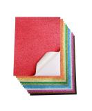 Glitter Cardstock - Self-Adhesive - 20 Pack - 8.5 x 11 Inches - Premium Glittery Sheets for DIY Crafts Art Projects Party Decor Gift Box Wrapping - Sparkling Paper - 12 Color Assortments | 200GSM Assorted Colors - Sel... - Buy Online on GoSupps.com