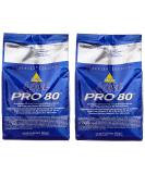 Inkospor Active Proteinshake Pro 80 Bags Double Pack (2 x 500g) Chocolate - High Protein Supplement for Optimal Performance - Buy Online on GoSupps.com