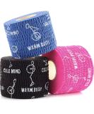 Warm Body Cold Mind Hook Grip Tape for Weightlifting | Cotton Thumb Tape for Powerlifting & CrossFit | 3 Rolls for Strength Training & Fitness - Buy Online on GoSupps.com