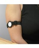 Sensor Armband Holder/Protector Compatible with Freestyle Libre 1/2 - Black - Buy Online on GoSupps.com