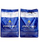 Inkospor Active Proteinshake Pro 80 Bags - 2-Pack Strawberry/Raspberry Yogurt | Premium Protein Supplements for Fitness & Weight Loss - Buy Online on GoSupps.com