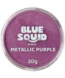 Blue Squid PRO Metallic Purple Face Paint - 30gm Single Cake Professional Makeup for Adults & Kids - Water Activated Halloween SFX Painting - Buy Online on GoSupps.com