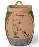 Pawpiz Dog Treat Pouch | Cute Clip-on Dog Treat Bag with Waist Clip Carabiner & Side Pocket | Waterproof Lining & Water-Resistant Shell | UK Brand (Khaki & Olive Green) - Buy Online on GoSupps.com