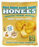 Honees Honey Ginger Soothing Throat Drops 12 Bags of Real Ginger & Honey Center | International Shipping Available - Buy Online on GoSupps.com