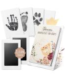Eulentaler The baby impression set I 0-6 months i recommended by educators i for handprint footprint & paw print I incl. 2 stamp cushion & 4 printing cards I gift for birth small (0-6 months) - Buy Online on GoSupps.com