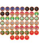 Two Rivers Coffee Flavored Coffee Pods Sampler Compatible with K Cup Brewers Including 2.0, Single Serve Variety Pack, Assorted, 52 Count Assorted Flavored Variety 52 Count (Pack of 1) - Buy Online on GoSupps.com