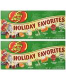 (Set of 2) Jelly Belly Christmas Holiday Favorite Flavored Candy Beans Gift Box - 8.48 Ounce Total - Buy Online on GoSupps.com