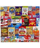 Ultimate Snacks Care Package - 40 Count Variety Sampler in Beautiful Gift Box for Christmas, Office Meetings, Friends & Family, Military, College Students - Chips, Cookies, Bars, Candies, Nuts - Perfect for New Year - Buy Online on GoSupps.com