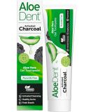 Aloe Dent Charcoal Toothpaste 100ml - Fluoride-Free, Vegan, SLS-Free, Whitening, Healthy Gums - Cruelty-Free Natural Action | Pack of 1 - Buy Online on GoSupps.com