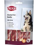 Denta Fun Duck Chewing Rolls - 12 cm 10 Pieces (80 g) - Premium Dog Chews for Healthy Teeth | International Shipping - Buy Online on GoSupps.com