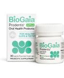 BioGaia Prodentis | Clinically Proven Dental Probiotics for Teeth and Gums | Promotes Good Oral Health & Gut Health Too | Oral Probiotics | 30 Apple-Flavored Lozenges | 1-Pack - Buy Online on GoSupps.com