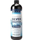 Colloidal Silver Liquid Solution 30ppm - 16 Oz Supplement | Mineral Alkaline Formula - Buy Online on GoSupps.com