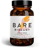 Bare Biology Life & Soul Omega 3 Fish Oil Mini Capsules - All Round Brilliance for Body Mind & Soul - Super-Strength/Made from Sustainably Sourced Fish (120 Capsules) 120 Count (Pack of 1) - Buy Online on GoSupps.com