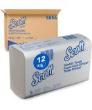 Scott Folding Towels 5856 - Ultra-Absorbent Soft & Tear-Resistant 1-Layer Paper Towels (16 Packs x 110 Sheets) - International Shipping Available - Buy Online on GoSupps.com