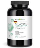 Premium Chlorella Tablets from Germany - Pure Vegan Chlorella Vulgaris | Algomed 1-Pack (350g) - High-Quality Algae Supplement - Buy Online on GoSupps.com
