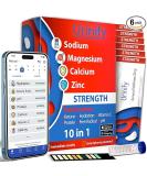 Buy URINIFY Strength Urine Test Strips - Keto Hydration Metabolism pH Electrolytes & Vitamin C Testing | 6 Count - Fast International Shipping - Buy Online on GoSupps.com