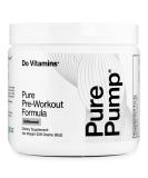 Do Vitamins PurePump - All-Natural Pre Workout Powder - UNFLAVOURED - 30 Servings - Buy Online on GoSupps.com