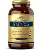 Solgar Full Spectrum Omega Wild Alaskan Salmon Oil - 120 Softgels for Heart & Brain Health - Buy Online on GoSupps.com