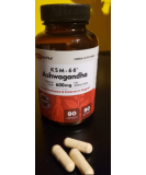 KSM-66 Ashwagandha by DailyNutra - 600mg Organic Root Extract - High Potency Supplement with 5% Withanolides | Stress Relief, Increased Energy and Focus (90 Capsules) 90 Count (Pack of 1) - Buy Online on GoSupps.com
