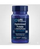 Life Extension Optimized Folate 1000 mcg 100 Vegetarian Tablets - Buy Online on GoSupps.com