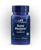 Life Extension Bone Restore with Vitamin K2 120 Capsules - Buy Online on GoSupps.com