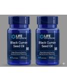Life Extension Black Cumin Seed Oil 60 Softgels - 2 Pack - Buy Online on GoSupps.com