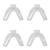 4 x Dental Trays for Teeth Whitening/GEL BLEACH THERMO GUM SHIELD by Boolavard TM