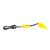 Whistle with Lanyard, Purple / Yellow