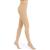 Evolyline Medical Compression Tights for Women & Men 20-30 mmHg Closed Toe Compression Pantyhose Opaque Graduated Support Tights Compression Stockings for Varicose Veins Edema Flight Nursing Beige S