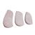 Molded Rubber Heel Wedges (Medium 3 1/2) 12 Pair Per Pack from Atlas Biomechanics