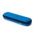 Triple Bristle Toothbrush Travel Case | Portable Breathable & Hard Protection for Traveling Camping Office or Purse | Mesh Pocket for Accessories | Two Colors Blue and Pink (Blue)