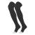 TCK Baseball Socks Prosport Over the Knee Football Socks Extra Long Black Medium