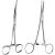 SURGICAL ONLINE 2 Piece Curved & Straight 8 Hemostat Set Stainless Steel Locking Tweezer Clamps - Ideal Hemostats for Nurses Fishing Forceps Crafts and Hobby 2 Count (Pack of 1)