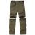 JOMLUN Boys Scout Pants Convertible Hiking Quick Dry Zip Off Pants Outdoor Climbing Casual Trouser Kids Youth Cargo Pants Army Green 12-14 Years