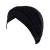 Fxhixiy Hijab Braid Silky Turban Hats for Women Cancer Chemo Beanies Cap Headwrap Headwear Black